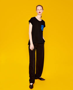 T-SHIRT WITH APPLIQUÌä